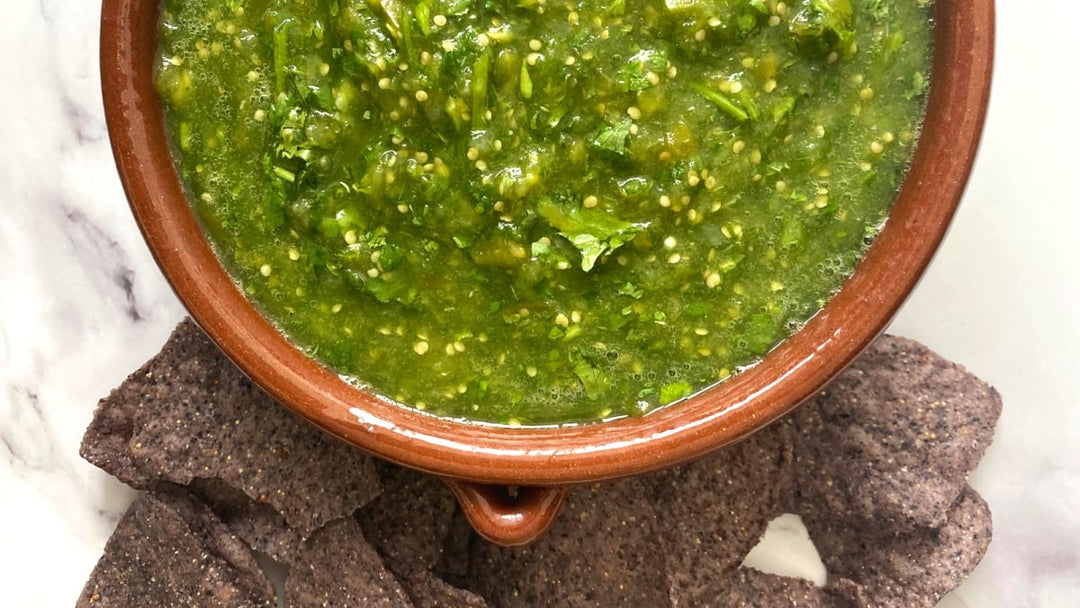 Low FODMAP Tomatillo Salsa