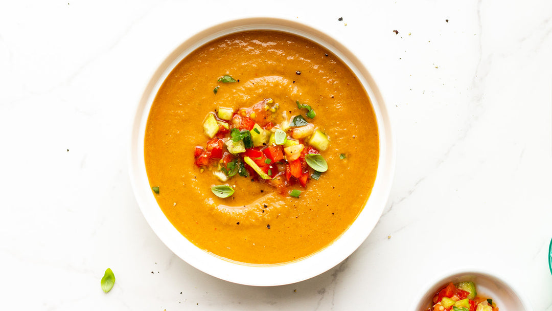 Low FODMAP Gazpacho