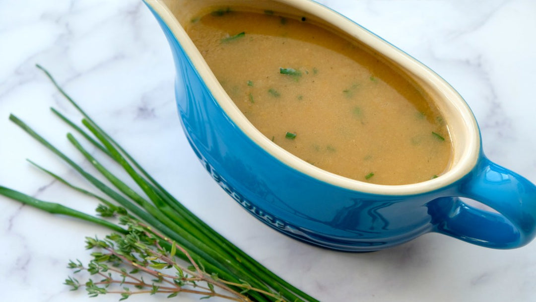 Low FODMAP Turkey / Chicken Gravy