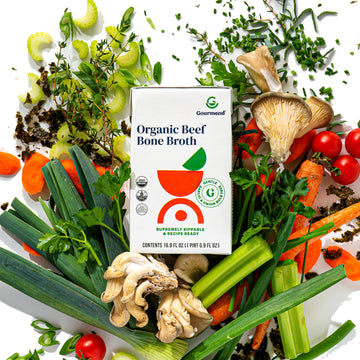 Organic Vegetable Broth - No Salt Added, 6-pack