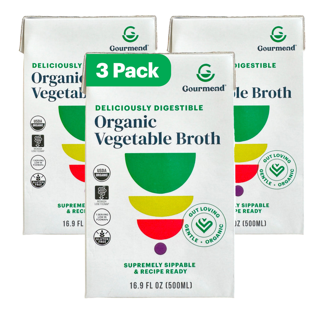 Organic Vegetable Broth (Low FODMAP & Unsalted)