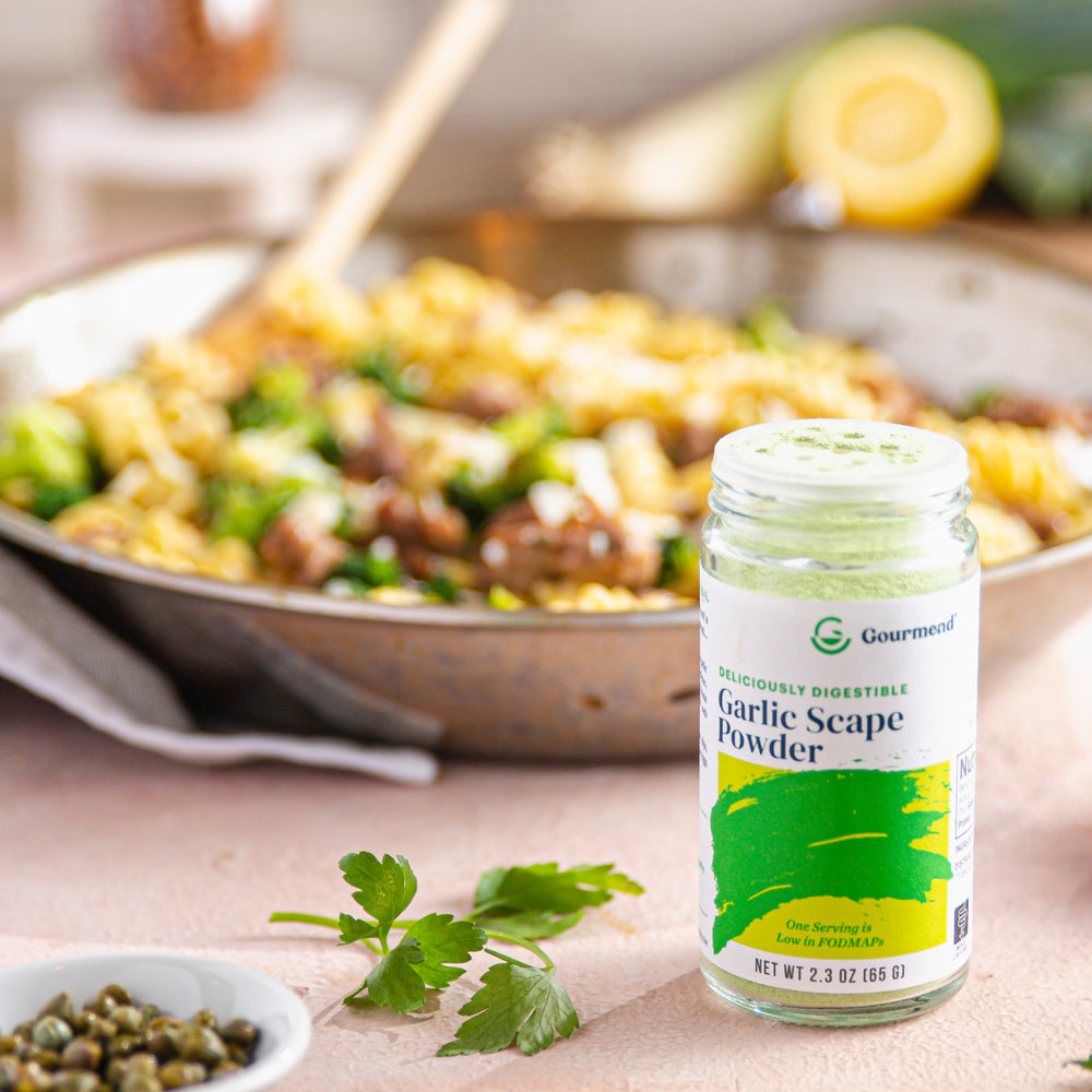 Low FODMAP Garlic Scape Powder